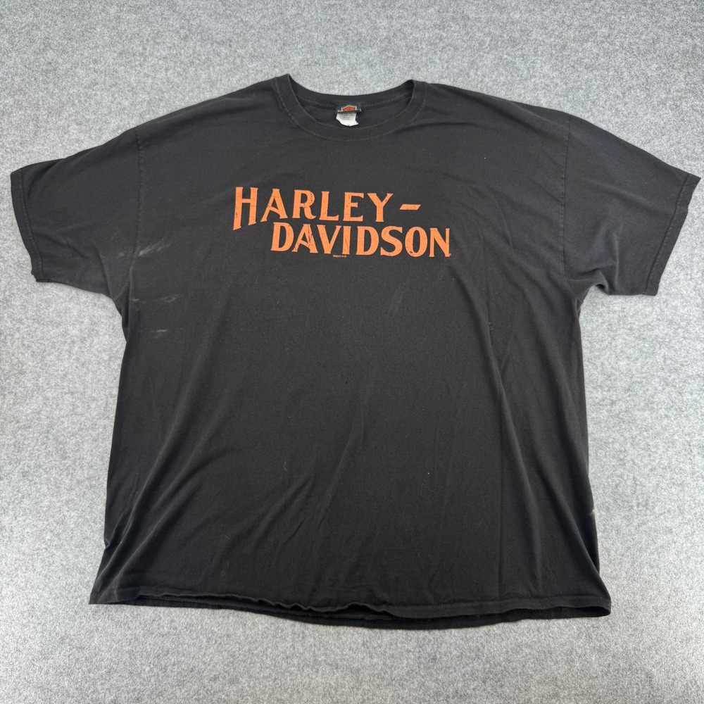 Harley-Davidson T-Shirt Mens 3XL Biketown Youngstown Ohio Black Graphic 2011